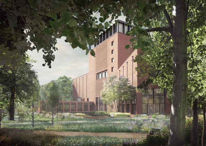 New building of Lambeth Palace Library