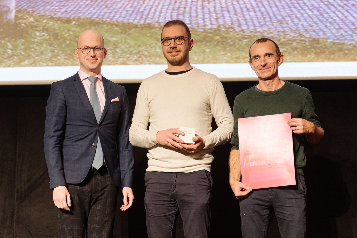 Dr. Hoványi Márton, Dénes Péter, Lőrincz Barna (Fotó: Rácmolnár Milán)