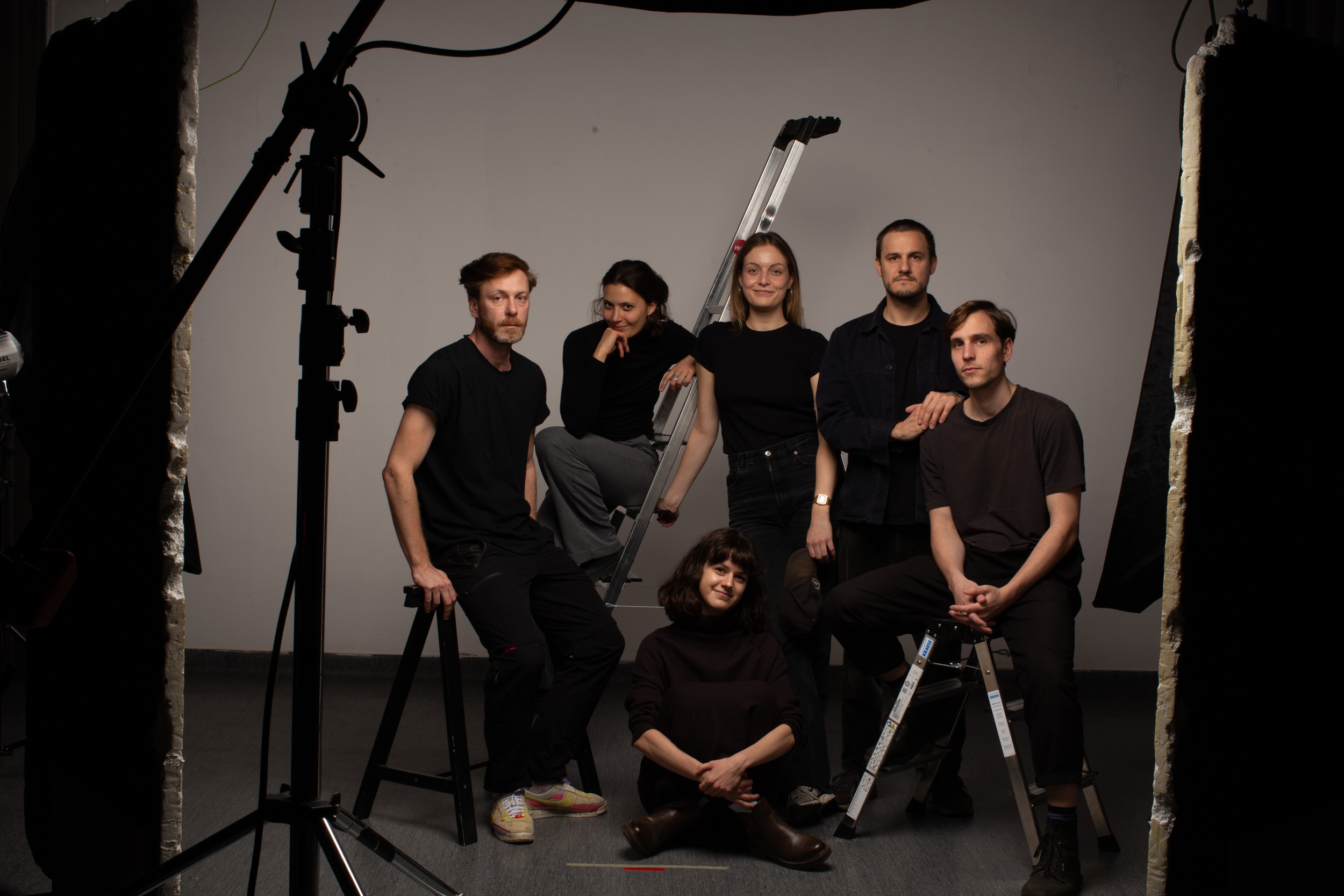 A kurátori és kutatói csapat, Fotó: Novák Doró