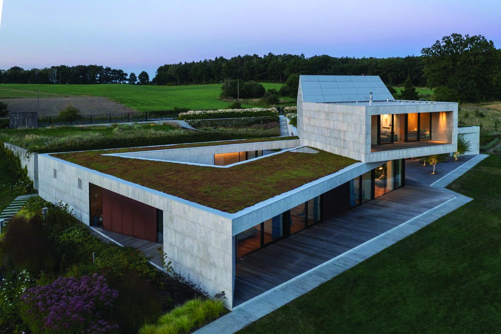 Loop House, Lengyelország. Alkalmazott rendszerek: MB-86 SI, MB-SR50N EFEKT, MRP